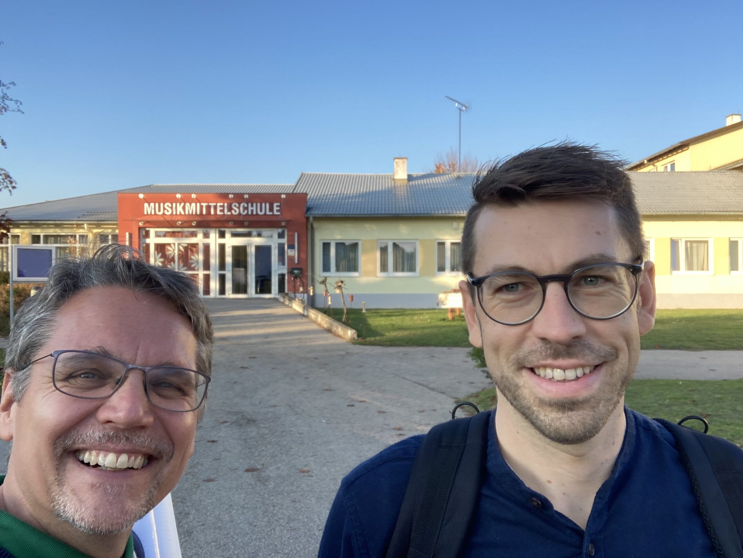 Portrait Leonhard Kern und Alfred Schierer