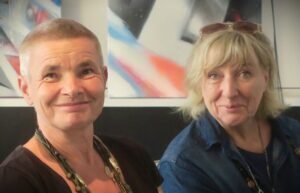 Portrait Ingrid Teufel im Team mit Eva Jambor